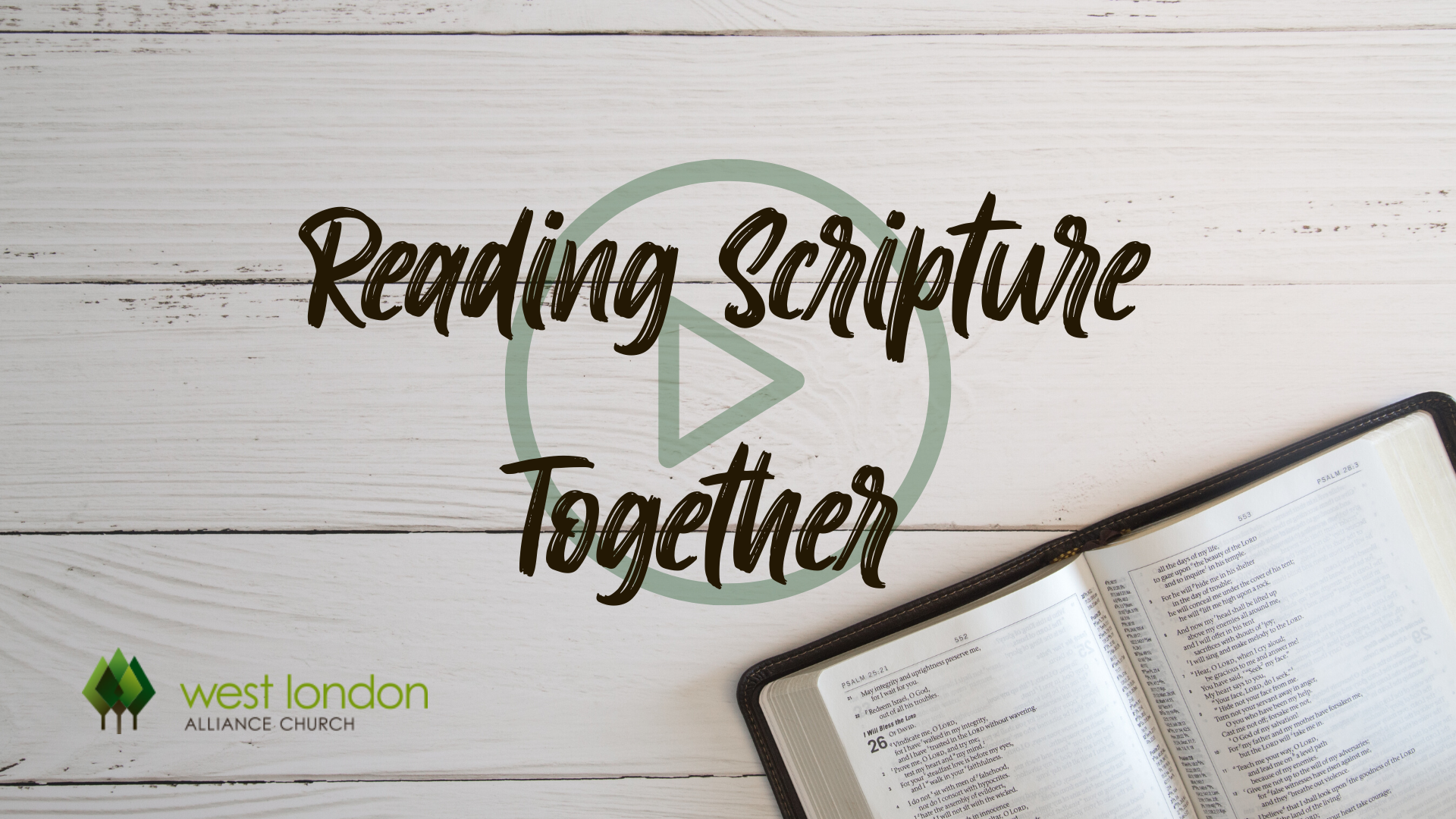 Reading Scripture Together - Adam, Mac & Nathan